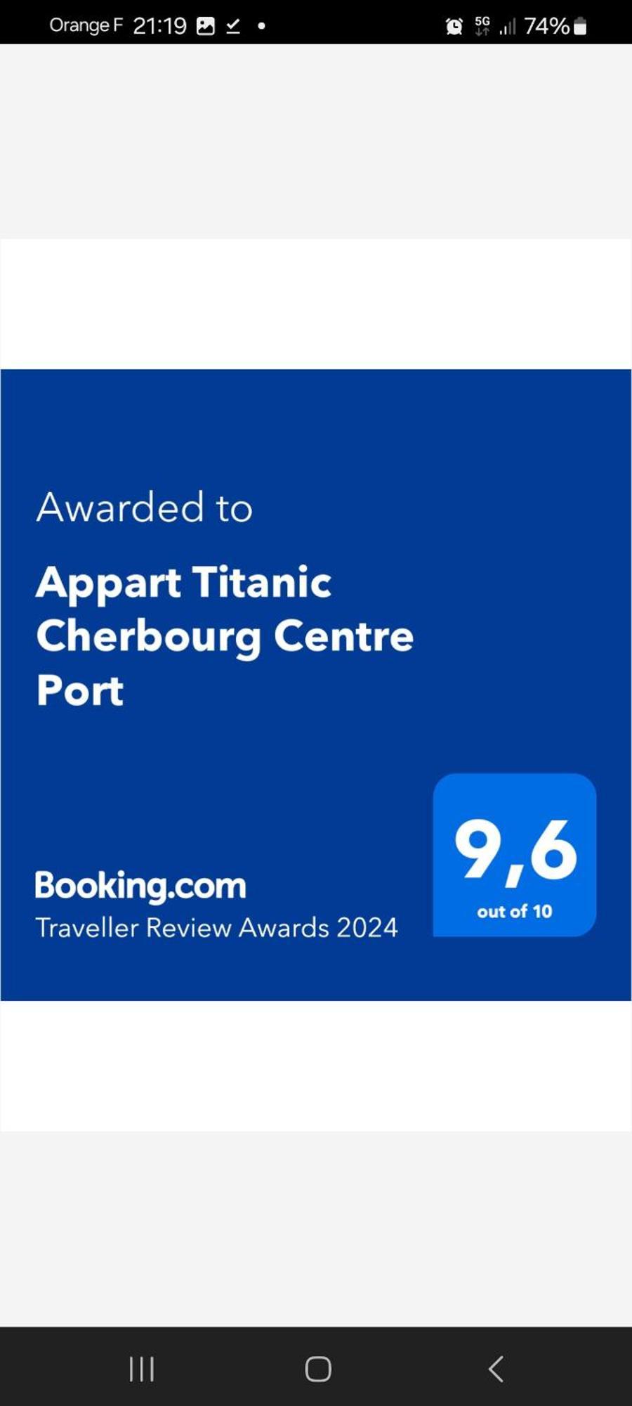 Appart Titanic Cherbourg Centre Port Luaran gambar